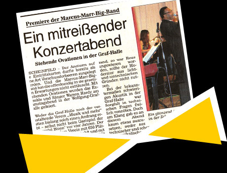 Premiere der Marcus Marr BigBand